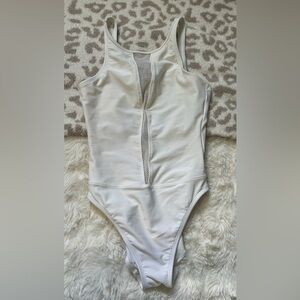 Anne Cole Classic Cream one piece Swimsuit